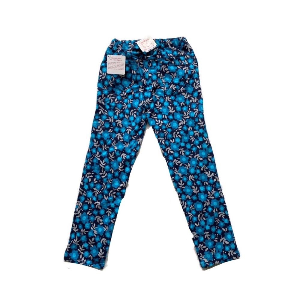 NEW Kids hanna andersson Flower Print Jeans